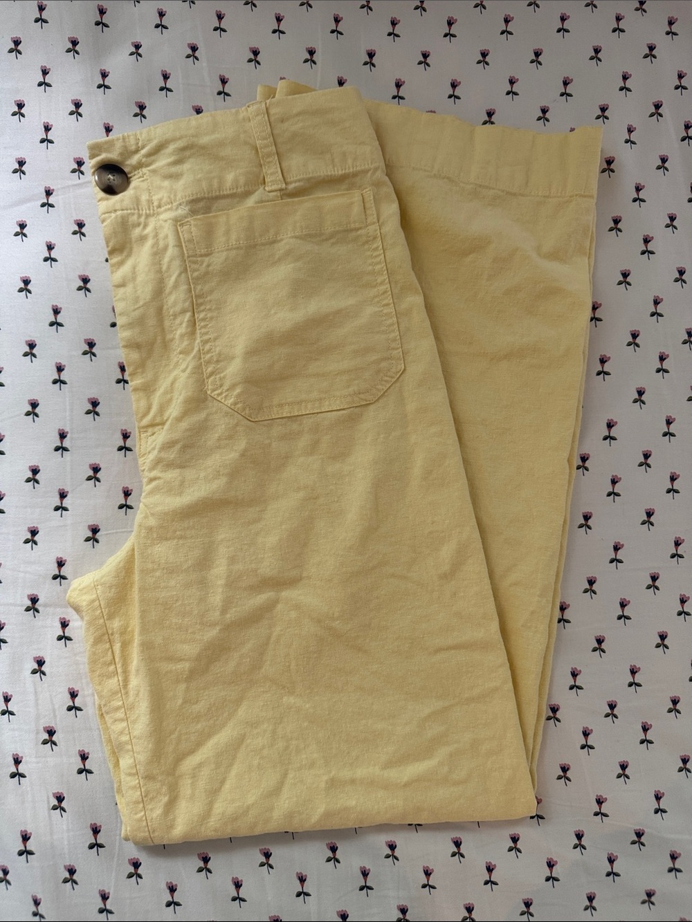 Maeve The Colette Full Length Butter Yellow Size 28
